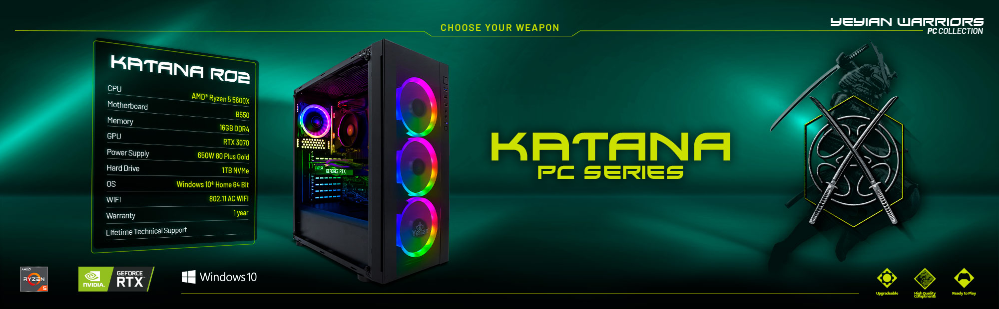 Yeyian Gaming Desktop